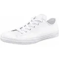 Produktbild: Converse Chuck Taylor Basic Leather Ox Monocrome Sneaker weiß 37,5 EU