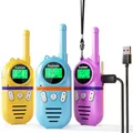 Produktbild: Inspireyes Walkie Talkie Kinder Aufladbar, 48 Stunden Arbeitszeit, 8 Kanäle 2-Wege-Radio, Geschenke für Jungen Mädchen, Outdoor Wandern Camping, 3-12 Jahre altes Spielzeug