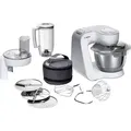 Produktbild: Bosch Haushalt MUM58W20 Küchenmaschine 1000W Weiß, Silber (matt)