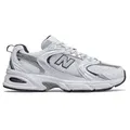 Produktbild: New Balance für Damen. MR530 Schuhe 530 weiß/blau (38.5), Wohnung, 1 bis 3 cm, Schnürsenkel