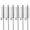 Produktbild: DeubaXXL DE Öl-Fackel 6er-Set Edelstahl 115cm 106131