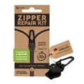 Produktbild: Zlideon Reißverschluss Reparaturset für Wasserdichte Reißverschlüsse – 1 Stück, Schwarz (L) | Sofortiger Ersatz-Schieber für Jacken, Zelte, Technik- und Schutzhüllen