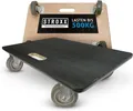 Produktbild: STROXX – 1X Transportroller mit 500KG Traglast (600 x 500 x 145mm) – Rollbrett mit rutschfestem Gummibelag – Möbelroller für Umzug & sperrige Gegenstände