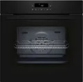 Produktbild: NEFF Backofen N 30 B2CCJ7AK3, Einbau-Backofen, Schwarz, EEK: , mit Teleskopauszug nachrüstbar, Pyrolyse-Selbstreinigung