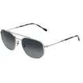 Produktbild: Ray-Ban RB 3707 Unisex-Sonnenbrille Vollrand Quadratisch Metall-Gestell, silber