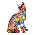 Produktbild: Casablanca - Figuren Deko Katze - Pop Art - Katzen Geschenke - Skulptur - Höhe 29 cm - Breite 21 cm