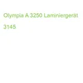 Produktbild: Olympia A 3250 Laminiergerät 3145 (4030152031450)