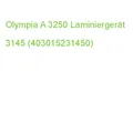 Produktbild: Olympia A 3250 Laminiergerät Bis Din A3 3145 (4030152031450)
