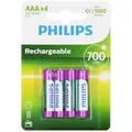 Produktbild: Hr03 Micro (aaa)-akku Nimh 700 Mah 1.2 V 4 St. - Philips