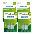 Produktbild: 16x Philips AAA Akku Batterien NiMH 700mAh 1.2V HR03 Micro