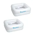 Produktbild: Happy People 18122 Planschbecken-18122 Babywatch Planschbecken, Weiss (2 Pool´s)