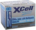 Produktbild: 24x XCell Performance 1,5V LR03 Micro AAA AlMn Batterie