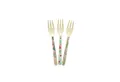 Produktbild: rice Kuchengabel Rice Melamin Kuchengabel - Flower Prints - 3er-SET (3 Stück)