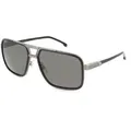 Produktbild: Carrera 1071/S Herren-Sonnenbrille Vollrand Rectangular Metall-Gestell, schwarz