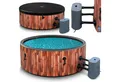Produktbild: COIL Whirlpool SPA Aufblasbar, Schwimmbad mit Hydromassage, extra dünn, In- & Outdoor, 4/6 Personen, 150/175 cm