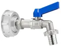 Produktbild: GEKA plus IBC Adapter Set Kugelauslaufventil (S60x6 Anschluss, Gewinde G3/4)