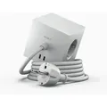 Produktbild: Square 1 grey 2-Fach USB-C (30W) Design 3 x Steckdose inclusive Magnetplatte