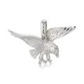 Produktbild: NKlaus Fliegende Adler 38mm Kettenanhänger Sterling Silber 925 Amulett anlaufgeschützt 2256