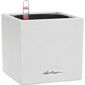 Produktbild: Lechuza® Pflanzgefäß Canto Stone 14 cm x 14 cm x 14 cm Quarzweiß