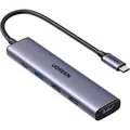 Produktbild: CM478 5-in-1 USB-C Hub, Dockingstation silber