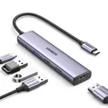 Produktbild: UGREEN CM478 HUB-Adapter USB-C auf HDMI, USB-A 3.0, 2x USB-A 2.0, PD