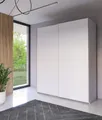 Produktbild: FORTE Schiebetürenschrank in Weiss - 170,3x210,5x61,2cm (BxHxT)