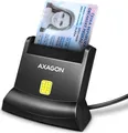 Produktbild: AXAGON CRE-SM4N Smart card / ID card StandReader, USB-A cable 1.3 m