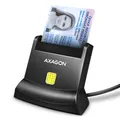 Produktbild: AXAGON Universal desktop USB contact Smart card/ID card read - 457213 | EU Stock