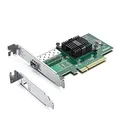Produktbild: 10Gtek 10GbE PCIE Netzwerkkarte für Intel X520-DA1, Intel 82599EN Controller, Single SFP+ Ports, 10Gbit PCI Express x8 LAN Adapter, 10Gb NIC für Windows Server/Linux/VMware