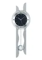 Produktbild: AMS Funk-Pendelwanduhr F5243 (Quarzuhr, Holz-/Aluminiumgehäuse,Esszimmer,Wohnzimmer)