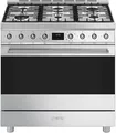 Produktbild: Smeg C9GMXD2 (edelstahl) Gas-Kombi-Standherd