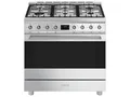 Produktbild: Smeg C9GMXD2 Gas Standherd Edelstahl