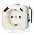 Produktbild: Busch-Jaeger 20 EUCB2USBAC-212 SCHUKO USB-Steckdose, A/C Busch-Duro 2000 SI, weiß (2CKA002011A6295)