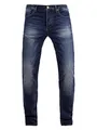 Produktbild: John Doe Ironhead XTM Motorrad Jeans Herren Stretch mit Protektoren Blue 32/34