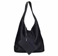 Produktbild: ITALYSHOP24 Shopper Made in Italy XL Damen echtes Leder Tasche Schultertasche Hobo Bag, Umhängetasche Workbag Businesstasche Ledertasche Beuteltasche Freizeit