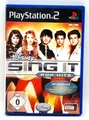 Produktbild: Disney Sing It Pop Hits Sony PlayStation 2 PS2 OVP
