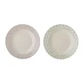 Produktbild: Bloomingville Patrizia Nudelteller 2er Set Grün Ø25cm Steingut Pastateller