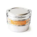 Produktbild: ECOlunchbox Tri Bento, 3-teilige Runddose aus Edelstahl | Bento Box | Lunchbox | Brotdose
