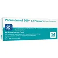 Produktbild: PARACETAMOL 500-1A Pharma Tabletten 20 St