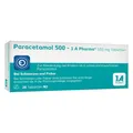 Produktbild: PARACETAMOL 500-1A Pharma Tabletten 20 St