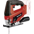 Produktbild: Einhell TC-JS 18 Li - Solo Power X-Change  Akku-Stichsäge 4321209 mit Zubehör...