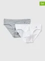 Produktbild: Benetton 2er-Set: Slips in Grau/ Weiß, Größe 104, Weiß/grau, Baby