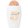 Produktbild: Avène Getöntes Mineralisches Fluid SPF50+ 40 ml ist ein schützendes getöntes Flu