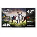 Produktbild: Smart Tech 43QA20VAUK, 43 Zoll (109 cm) 4K UHD QLED-Fernseher, Smart Android, Netflix, YouTube, Disney+