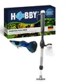 Produktbild: Hobby Aquaristik Perfektus Pro I Akkubetriebener Aquarien Staubsauger I Aquarium Sauger zur effizienten Entfernung von Mulm und Schmutz I elektrischer Mulmsauger mit 650 l/h Förderleistung