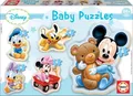 Produktbild: Educa Puzzle.  Baby Puzzles Mickey 3/3x4/5 Teile