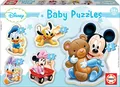 Produktbild: Educa - Mickey, Baby Puzzleset mit 5 Puzzles für Kinder ab 24 Monaten, Disney (13813)