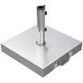 Produktbild: Sonnenschirmständer 40kg Edelstahl Haube eckig Granitkern rollbar