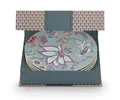 Produktbild: PiP Studio Teller-Set Flower Festival Gebäckteller light blue 17cm Set4, Porzellan, Set/4 Plates Flower Festival Light Blue 17cm