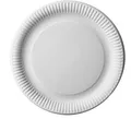 Produktbild: Papstar Einwegteller 11740 pure, Pappe, kompostierbar, weiß, Ø 29cm, 50 Stück